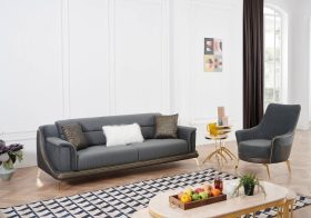 Luna Gri Koltuk Takımı