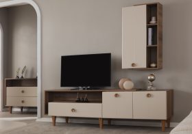 Pasifik E Ceviz Tv Ünitesi